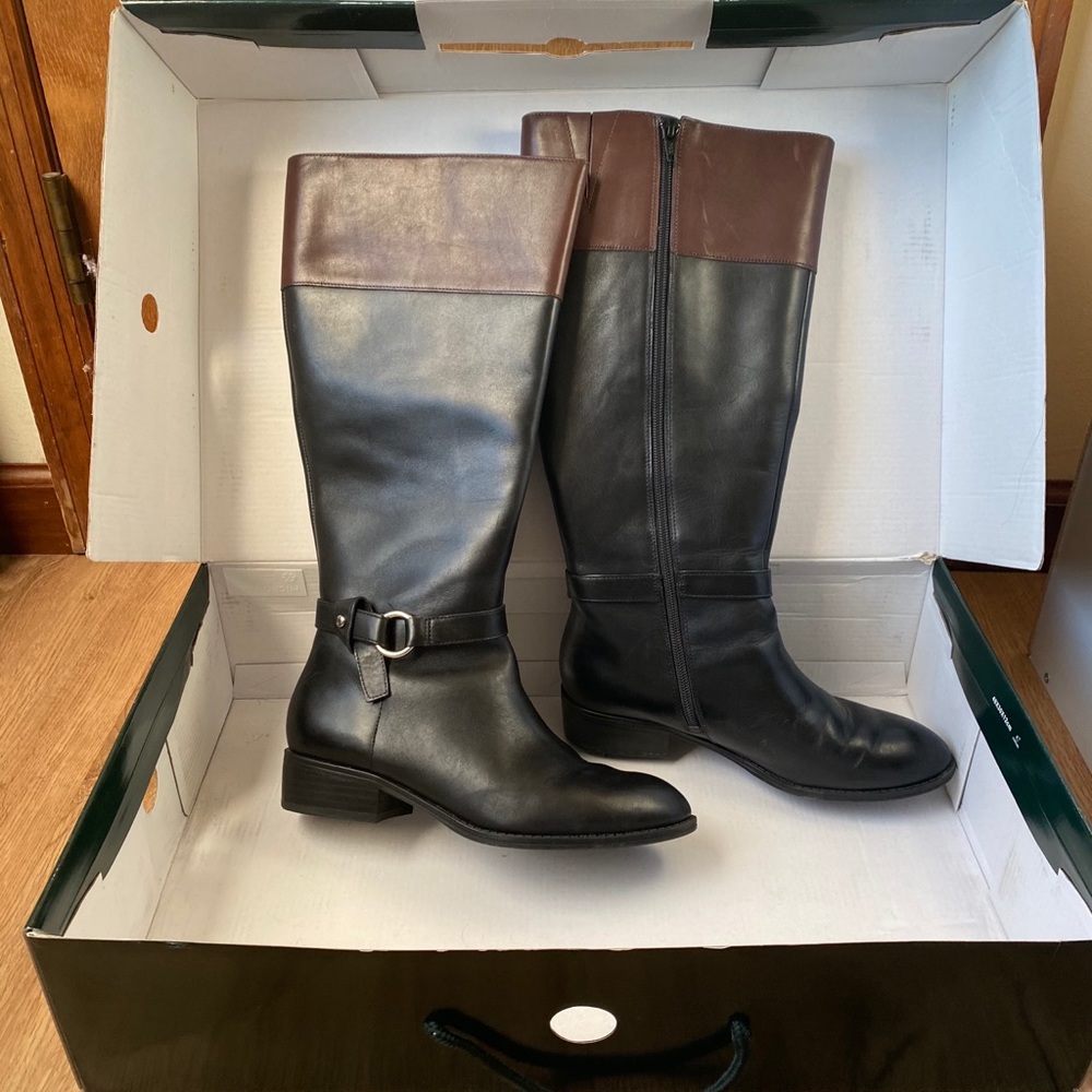 Lauren Ralph Lauren Makaila Wide Calf Riding Boot